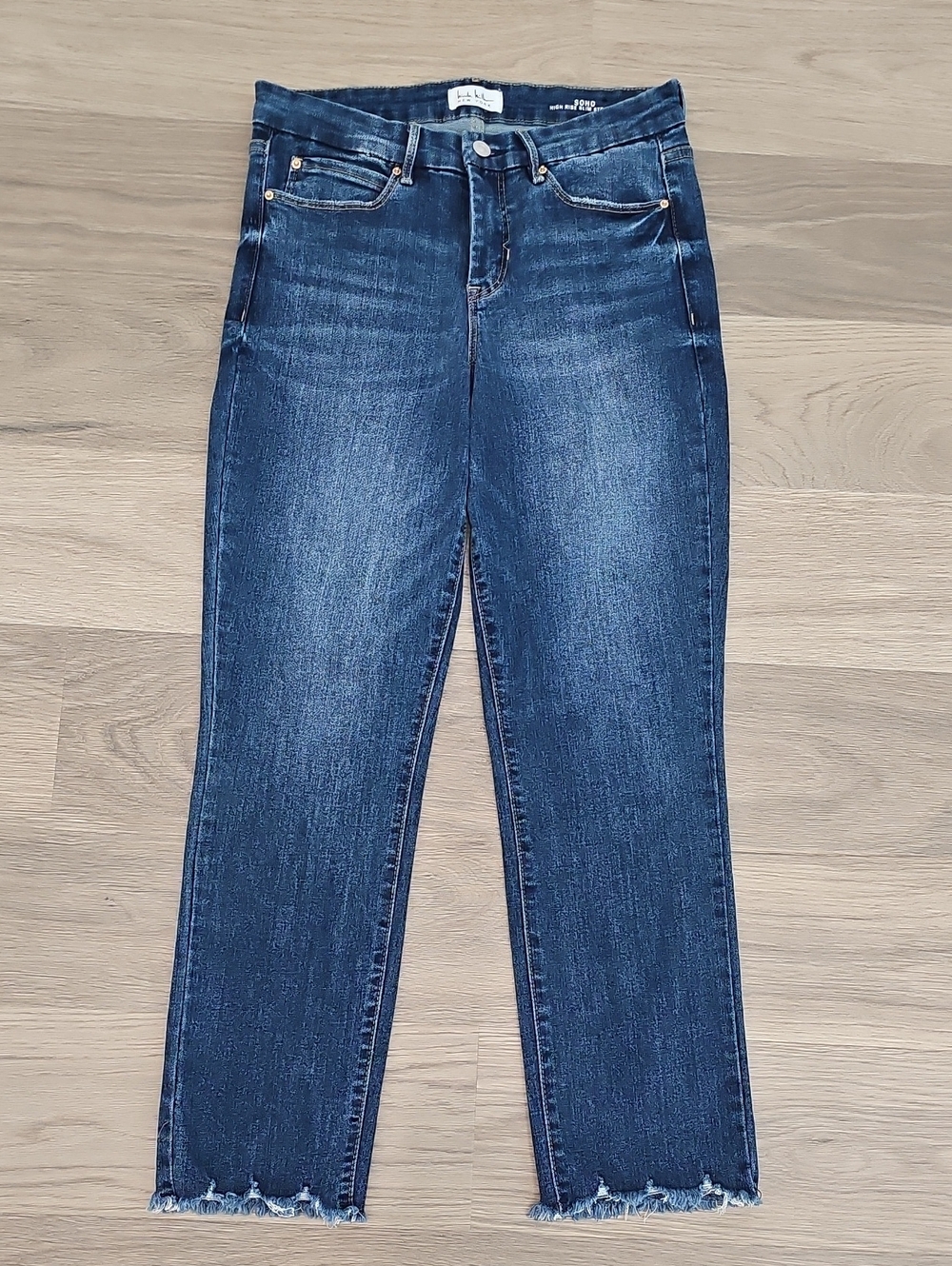 Nicole Miller New York Soho High Rise Slim Straight Jeans